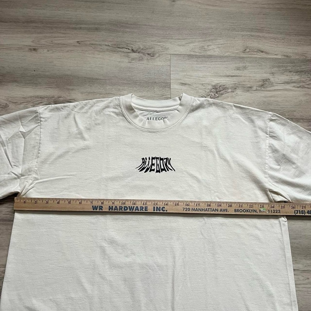 White Allegory Graphic Tee - Picture 5 of 6